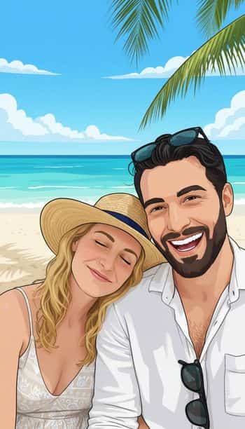 A photo restyled by the Cartoon style