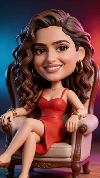 A photo restyled by the Figurine style