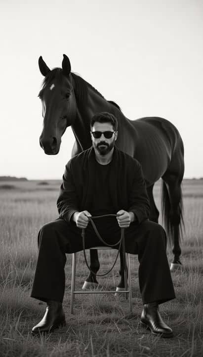 A photo restyled by the Black Horse style